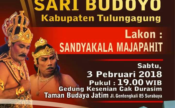 Ketoprak Sari Budoyo Kabupaten Tulungagung 2018